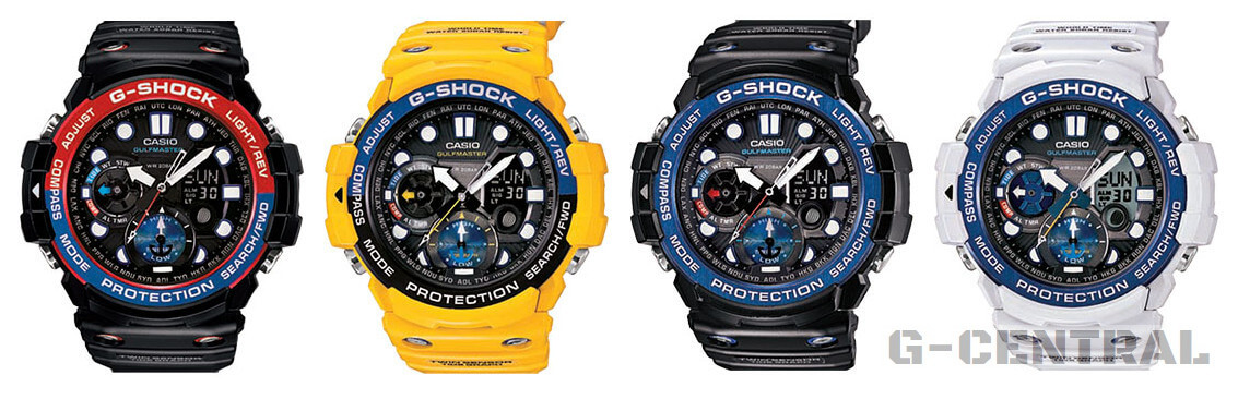 G-Shock Gulfmaster GN-1000 with Twin Sensor: All Models