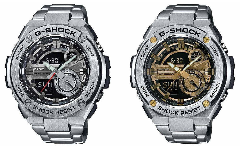 Casio G-SHOCK G-STEEL 腕時計 GST-210D-1AJF-