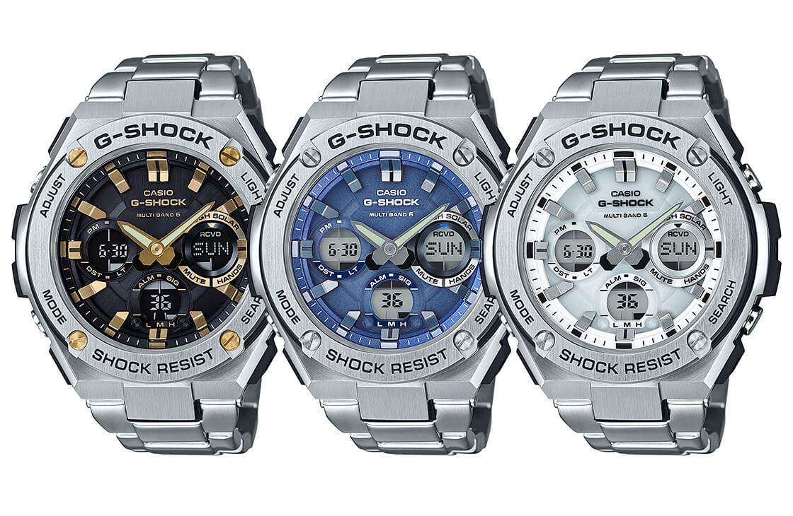 G-Shock Japan releases more G-STEEL GST-W110D watches - G
