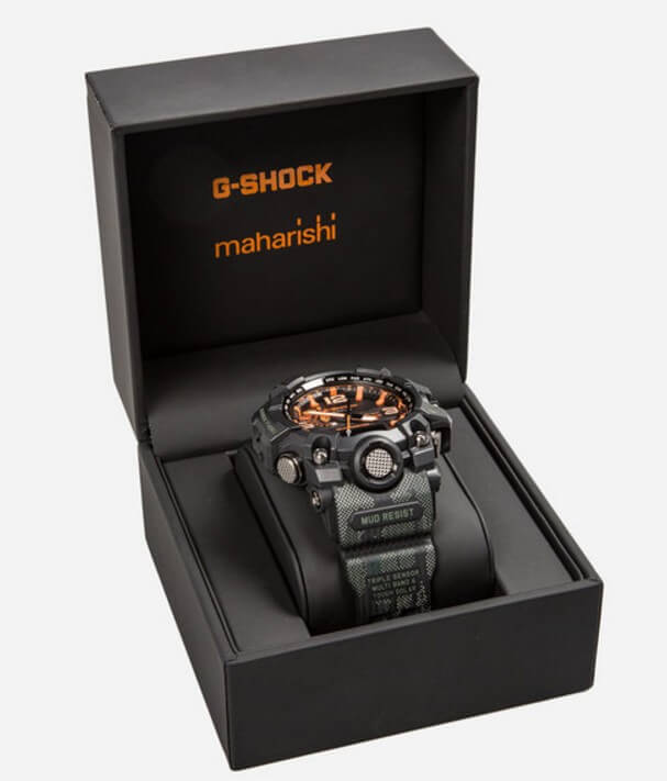 Maharishi x G-Shock Mudmaster GWG-1000MH-1A