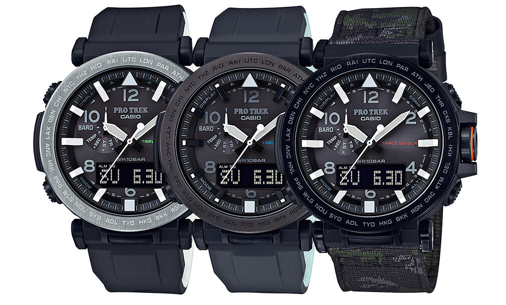 Casio Protrek Analog-Digital Black Dial Men's Watch-PRG-650-1DR (SL99) :  : Fashion