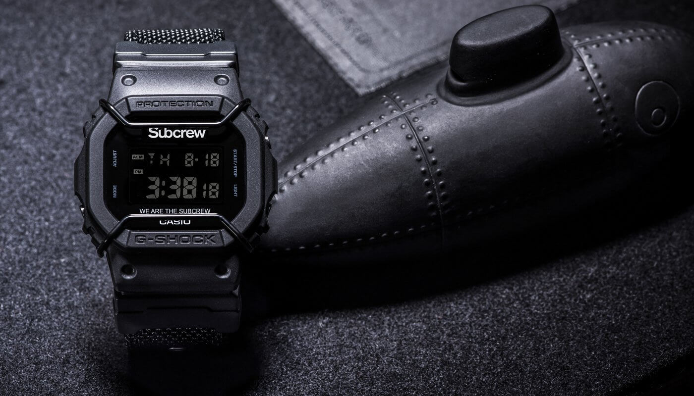 Subcrew X G Shock Dw 5600subcrew 1 Collaboration Watch G Central G Shock Watch Fan Blog