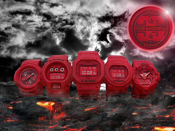 G-Shock 35th Anniversary Red Out 
