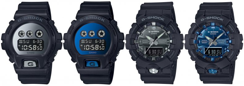 G-Shock DW-6900MM & GA-800MM Metallic Mirror Faces - G-Central G-Shock ...