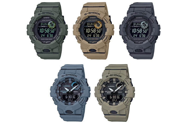 GBA-800UC Utility Color GBD-800UC G-SQUAD G-Shock and