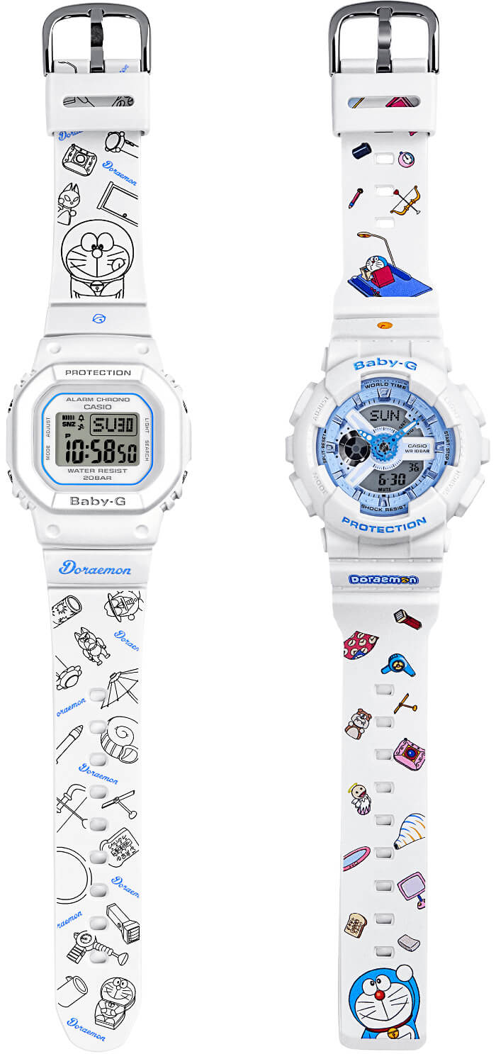 Doraemon x Baby-G Collaboration Watches 