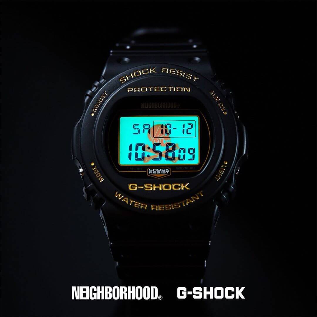 CASIO G-SHOCK DW-5750 NEIGHBORHOODメンズ