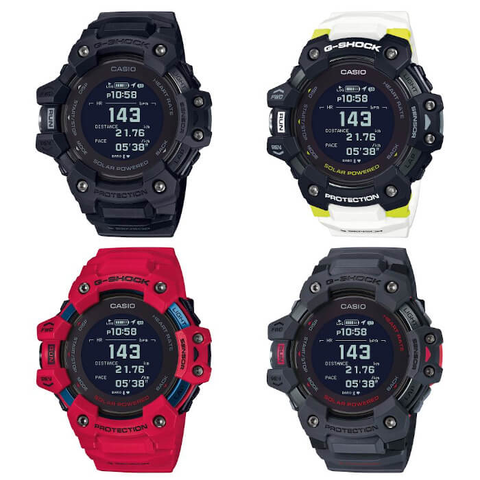 G-Shock G-SQUAD GBD-H1000 with Heart Rate Monitor and GPS