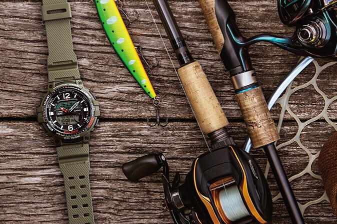 Casio Fishing Gear Watches with Fishing Timer - G-Central G-Shock Fan Site