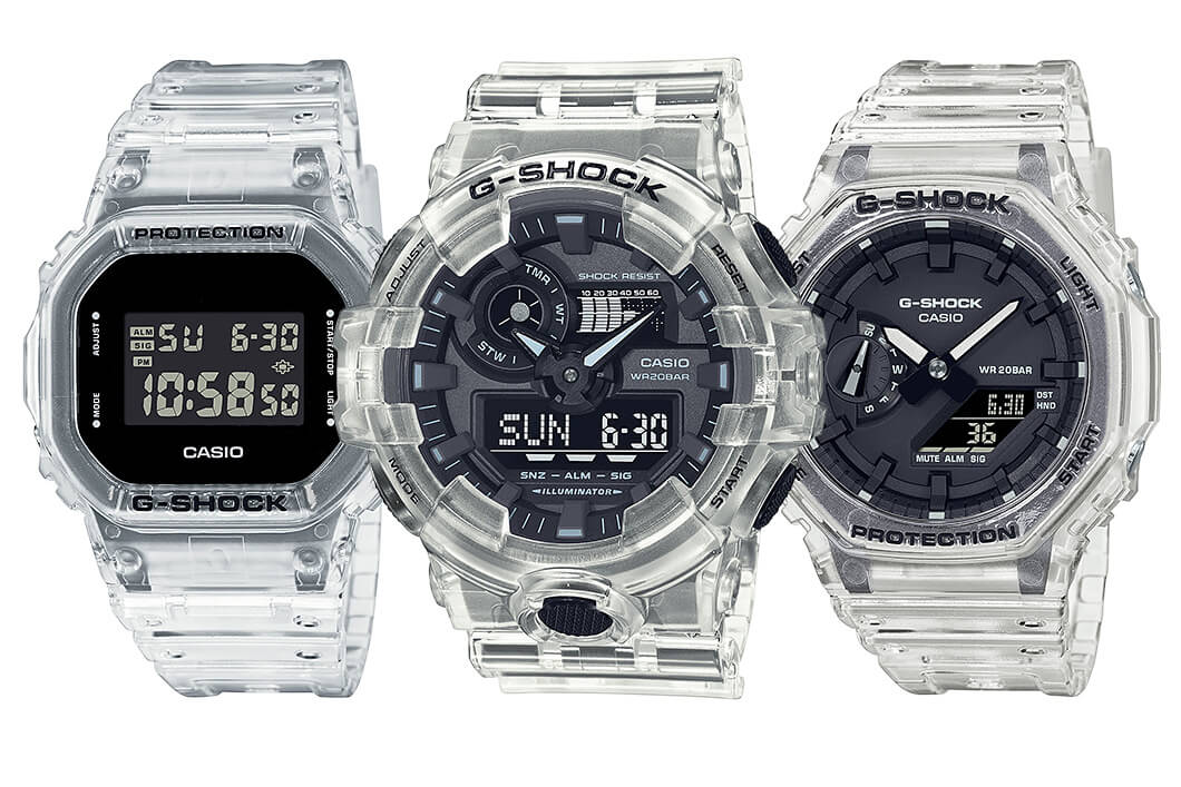G Shock Transparent Pack Including Ga 2100ske 7a G Central G Shock Watch Fan Blog