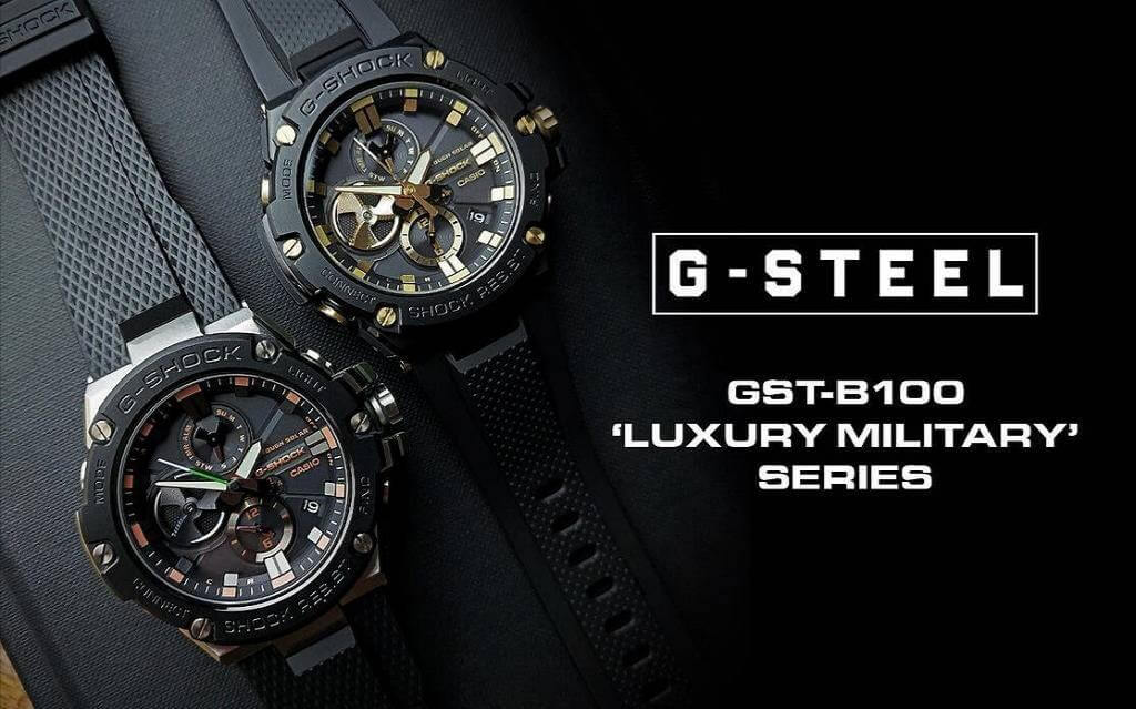 Hands-On: Casio G-Shock G-Steel GSTB100GC-1A Black & Gold Watch