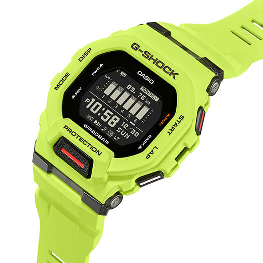 G-Shock G-SQUAD GBD-200 Fitness with Square Case