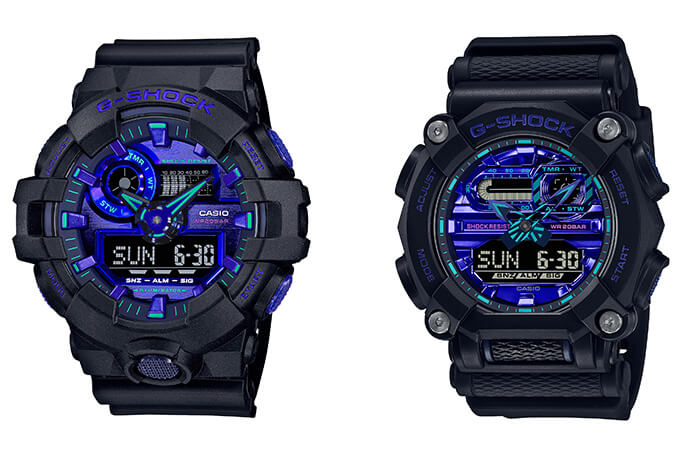G-Shock Virtual Blue Analog-Digital Series - G-Central G-Shock Fan