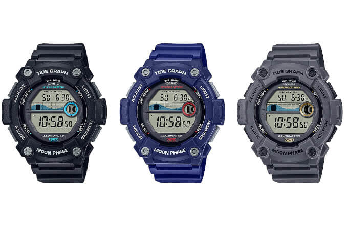 Casio AE-1500WHX and W-737HX with Extra-Long Band - G-Central G-Shock Fan  Site