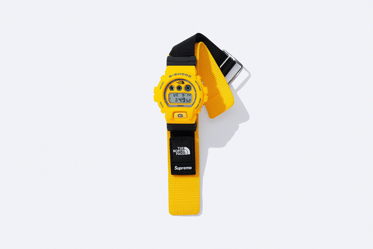 The Supreme x The North Face x G-Shock DW-6900 collaboration is ...