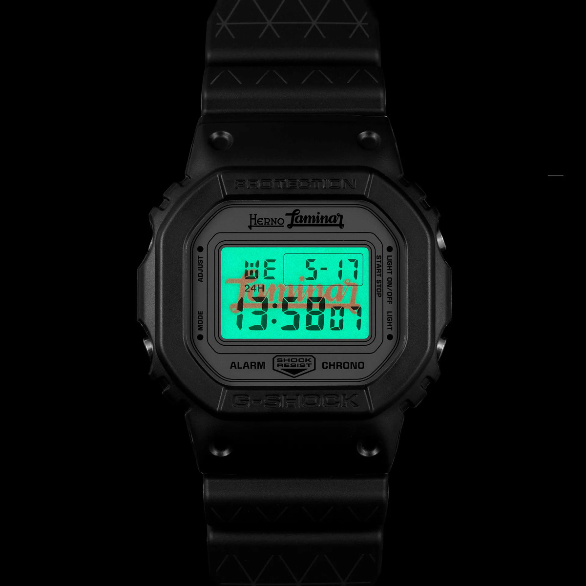 Herno Laminar x G-Shock DW-5600 for 10th anniversary of Herno 