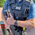 British Royal Protection Officer wearing G-Shock GM-B2100