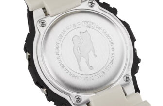 G-Shock Shiba Inu Case Back Engraving