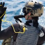 Navy SEAL divers wearing G-Shock watches in 2025 U.S. Navy SEAL diver wearing G-Shock DW-9052