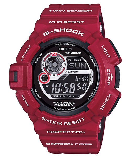 G-SHOCK MUDMAN GW-9300RD-4JF時計